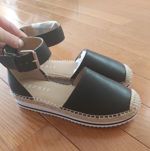 Women ankle flat form Espadrilles